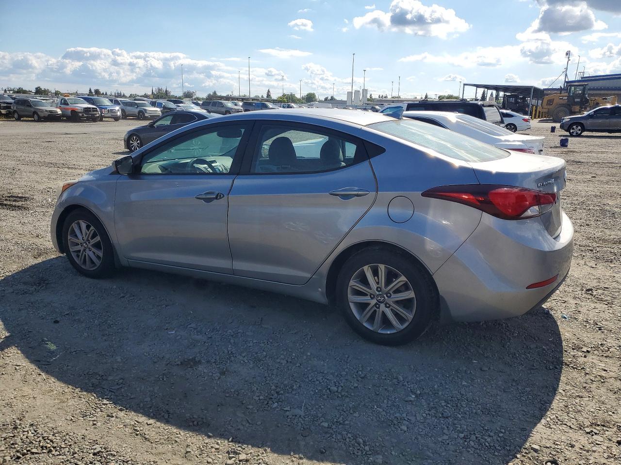 2015 Hyundai Elantra Se Silver vin: 5NPDH4AE8FH631618