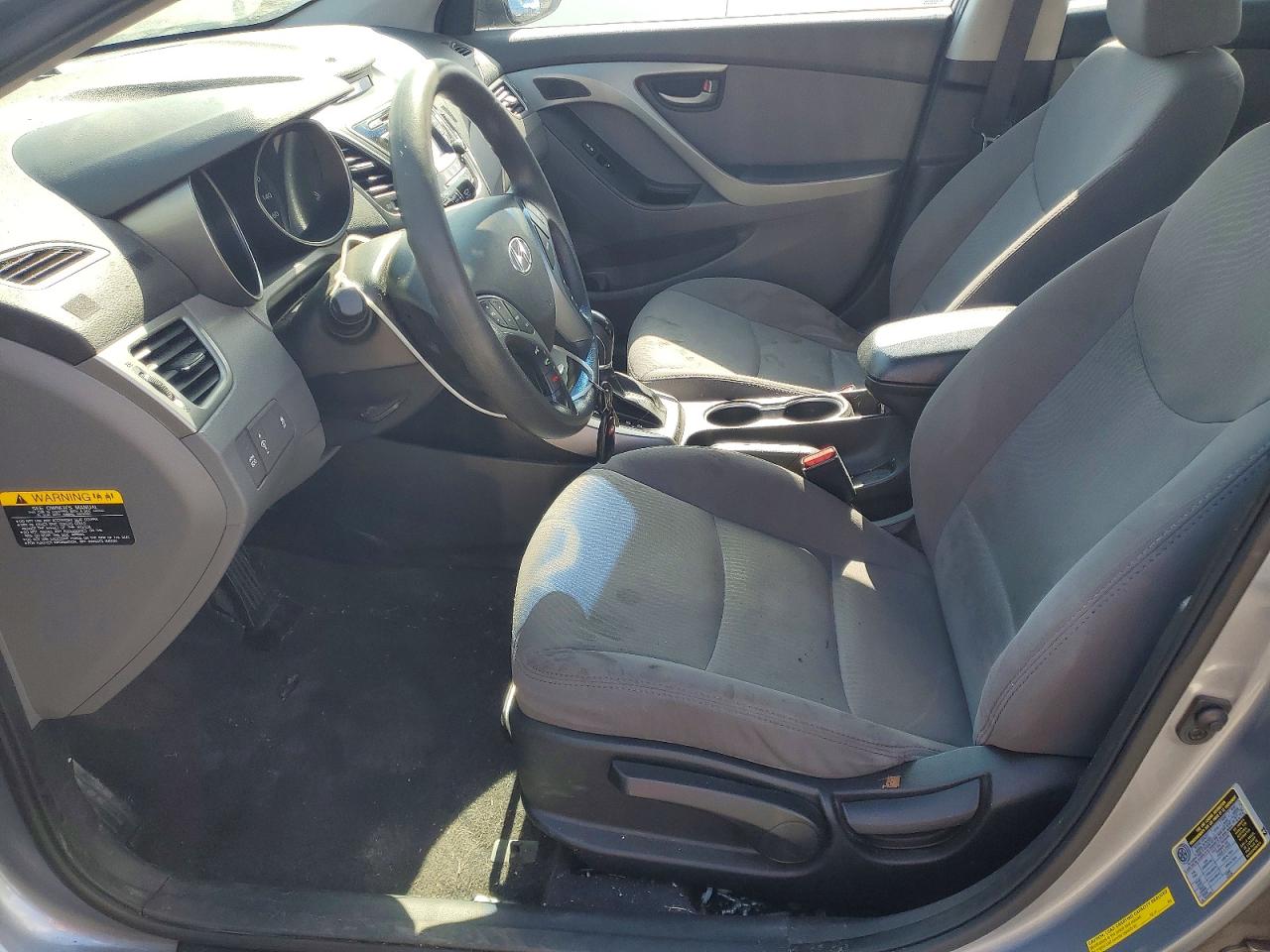 2015 Hyundai Elantra Se Silver vin: 5NPDH4AE8FH631618
