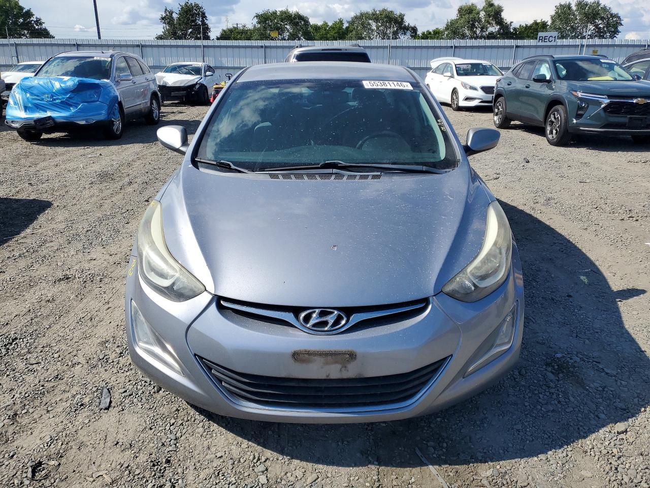 2015 Hyundai Elantra Se Silver vin: 5NPDH4AE8FH631618
