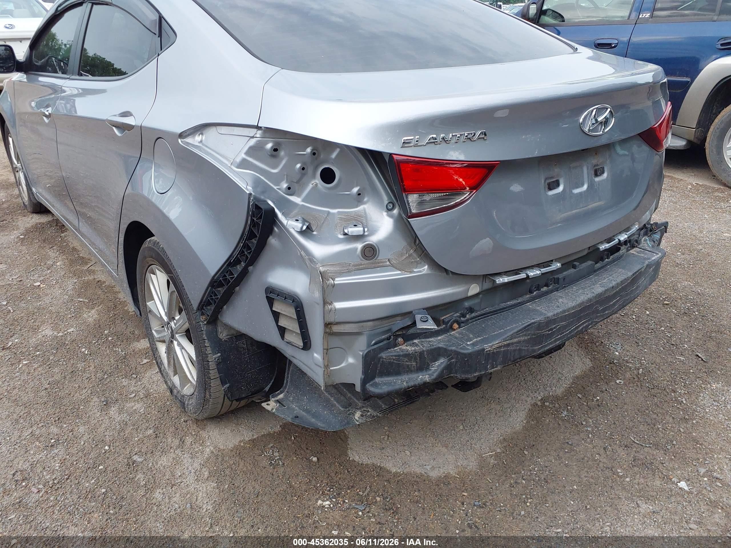 2015 Hyundai Elantra Se Серебряный vin: 5NPDH4AE8FH632199
