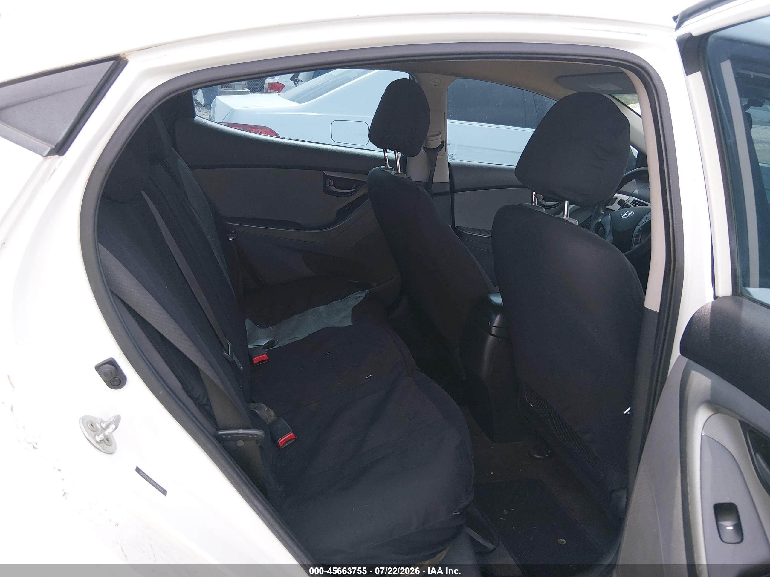 2015 Hyundai Elantra Se Белый vin: 5NPDH4AE8FH634762