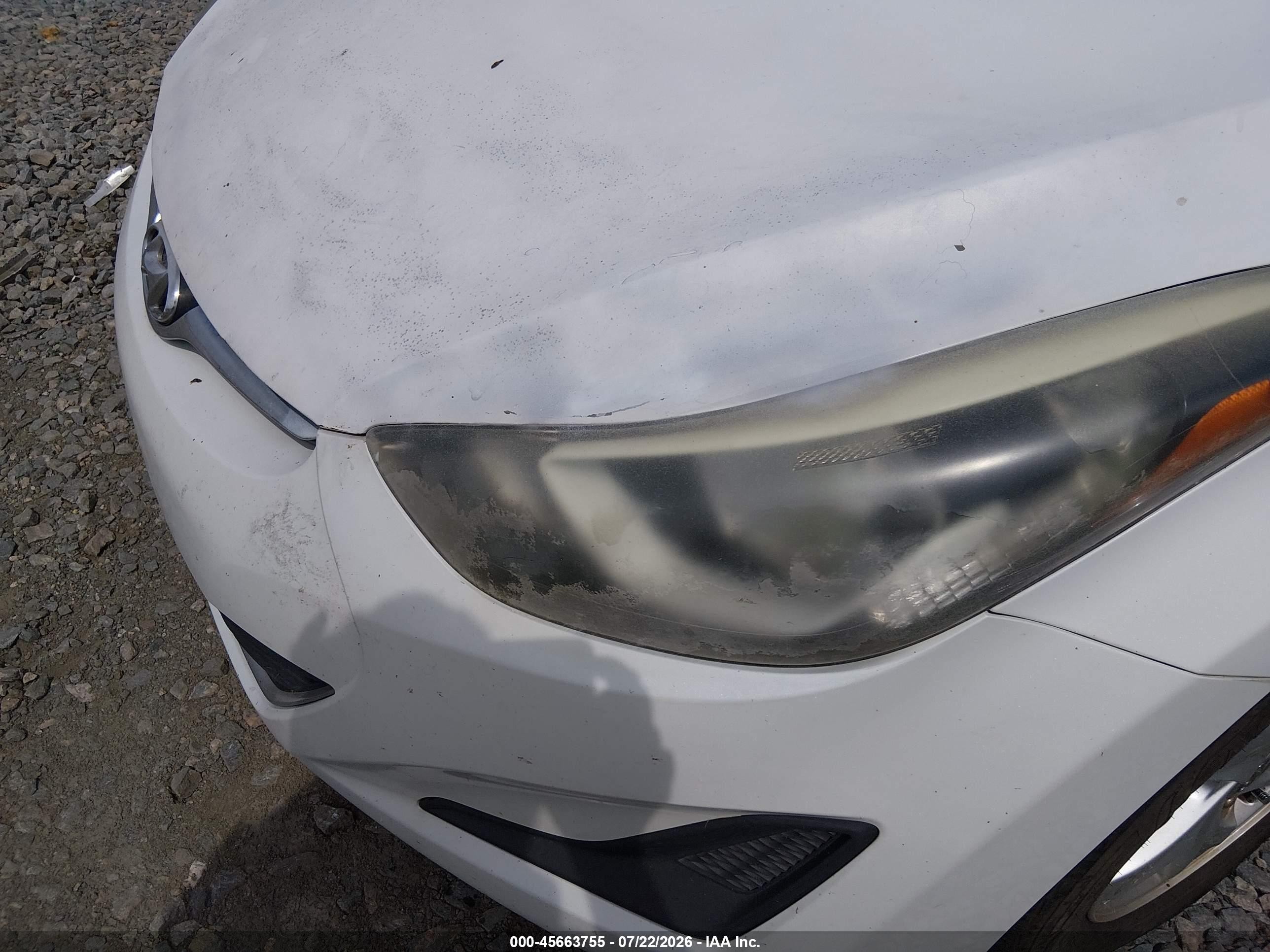 2015 Hyundai Elantra Se Белый vin: 5NPDH4AE8FH634762