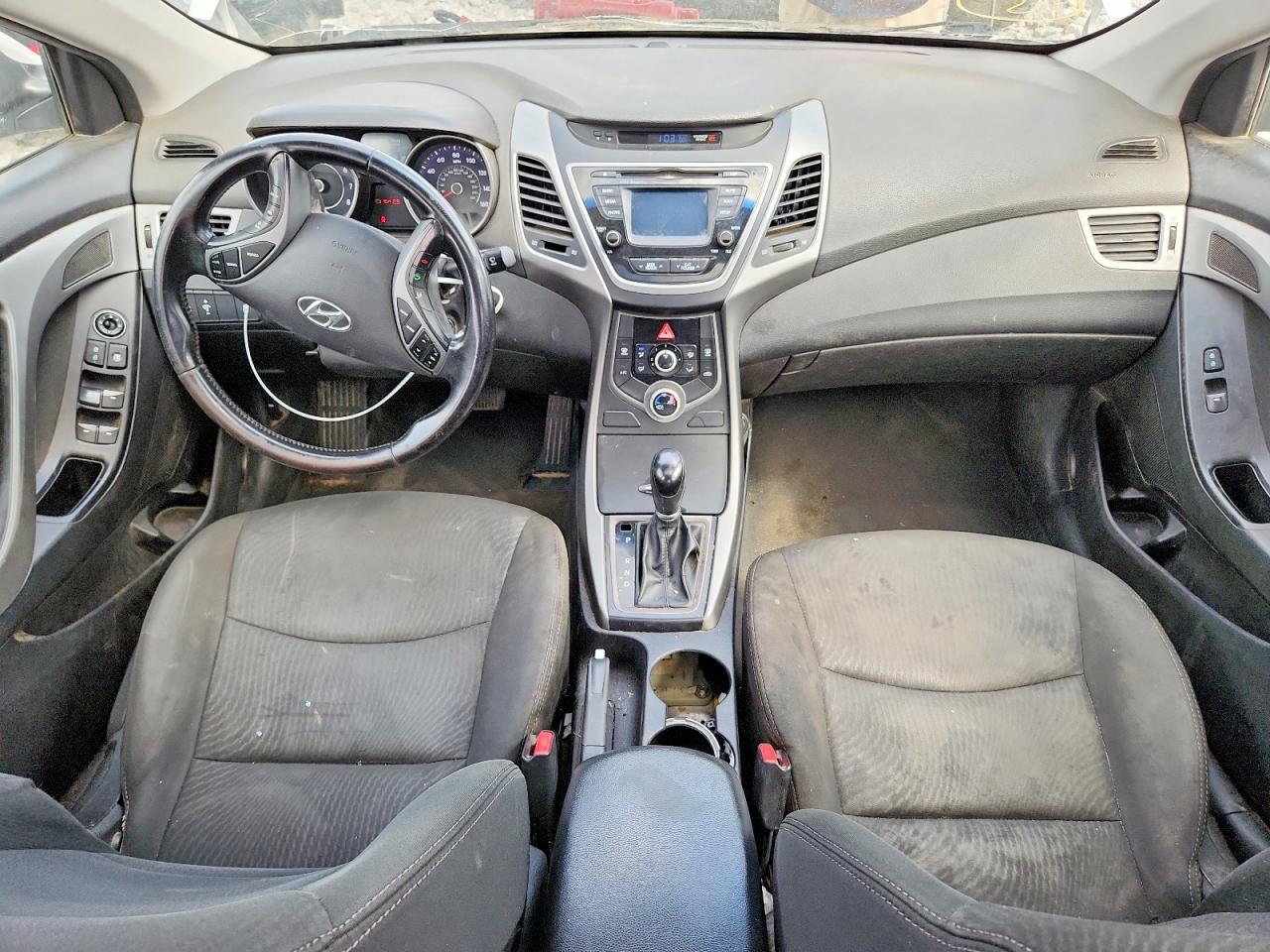 2015 Hyundai Elantra Se Серебряный vin: 5NPDH4AE8FH637600