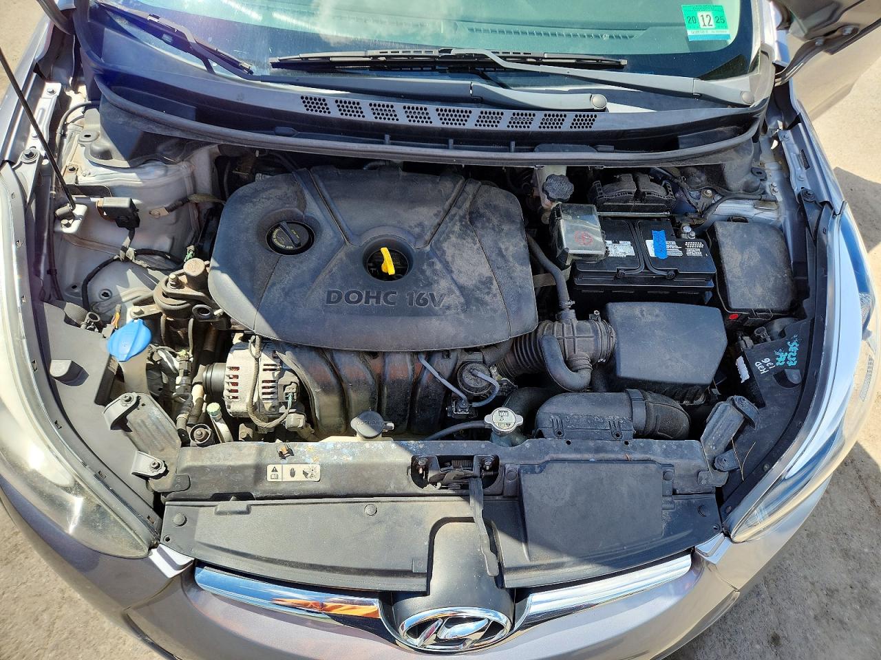 2015 Hyundai Elantra Se Серебряный vin: 5NPDH4AE8FH648905