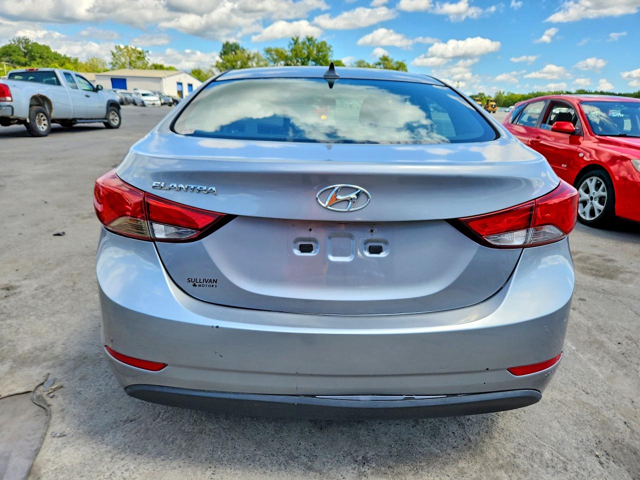 2015 Hyundai Elantra Se Серебряный vin: 5NPDH4AE8FH648905