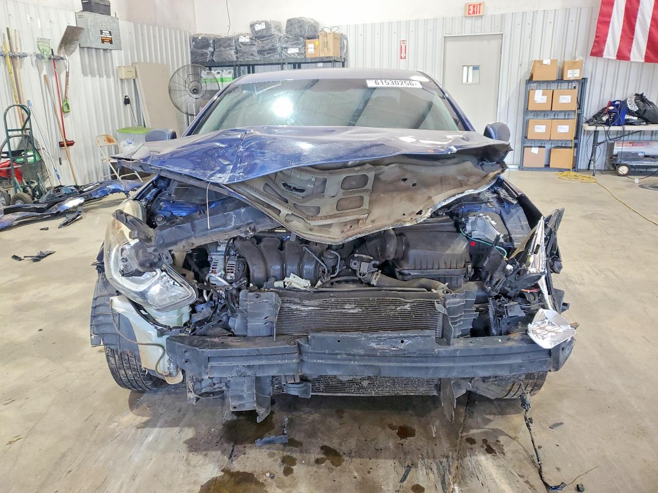 2015 Hyundai Elantra Se Blue vin: 5NPDH4AE8FH649066