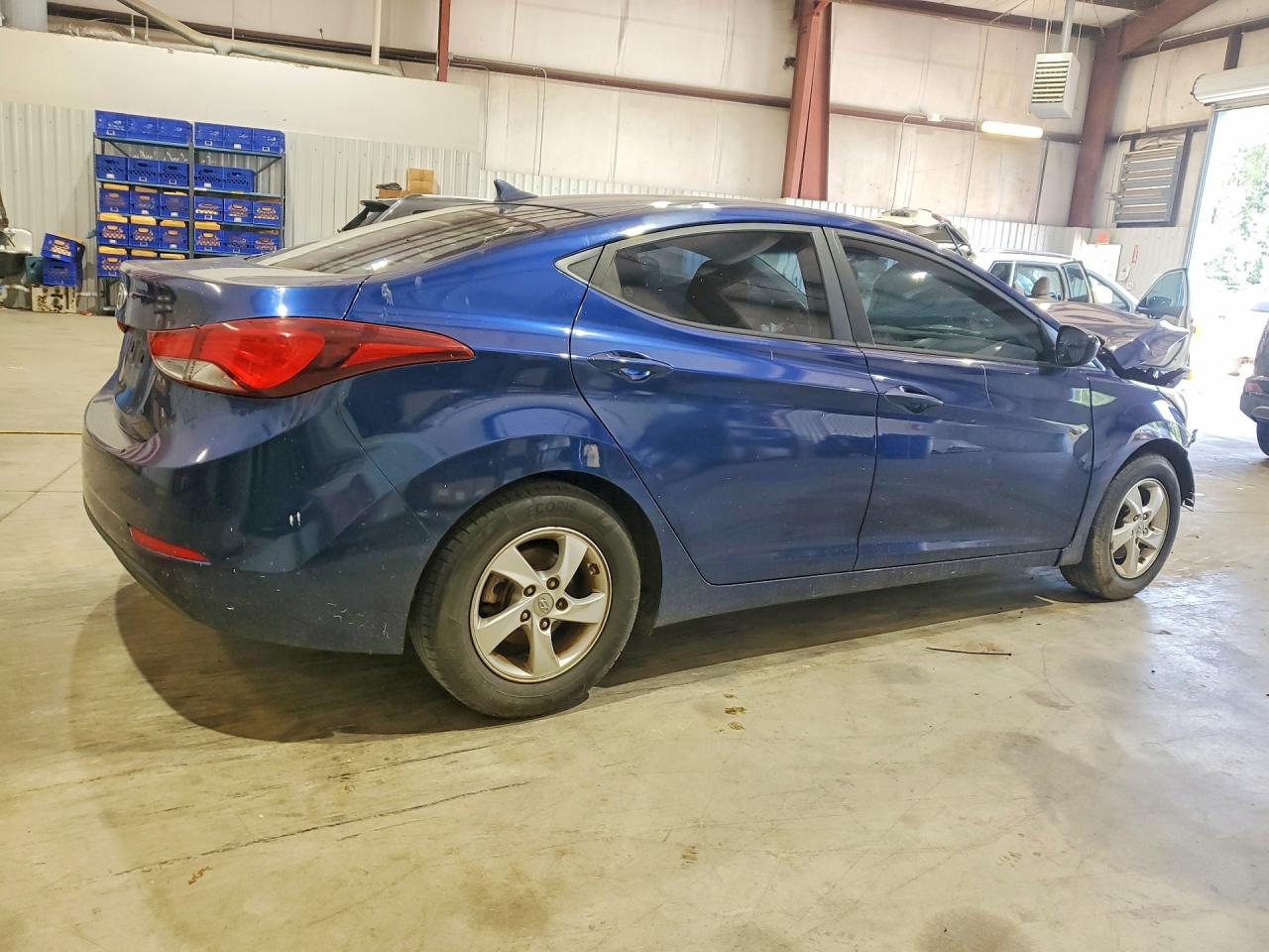 2015 Hyundai Elantra Se Blue vin: 5NPDH4AE8FH649066