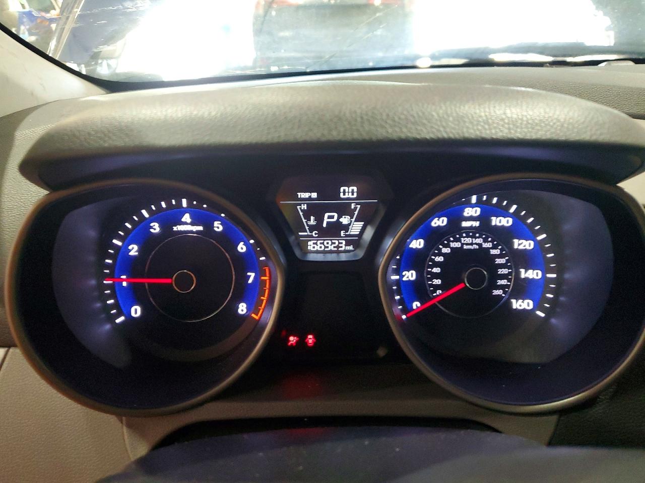 2015 Hyundai Elantra Se Blue vin: 5NPDH4AE8FH649066