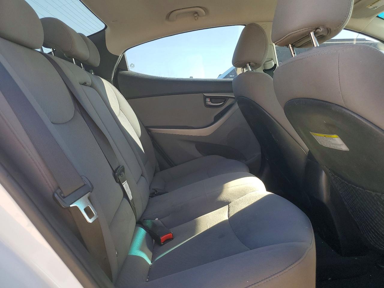 2015 Hyundai Elantra Se White vin: 5NPDH4AE8FH649424