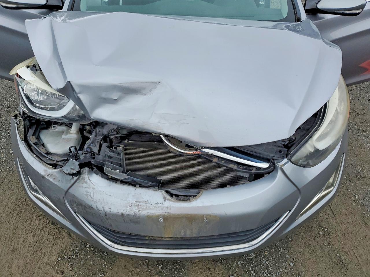 2016 Hyundai Elantra Value Edition Gray vin: 5NPDH4AE8GH685597