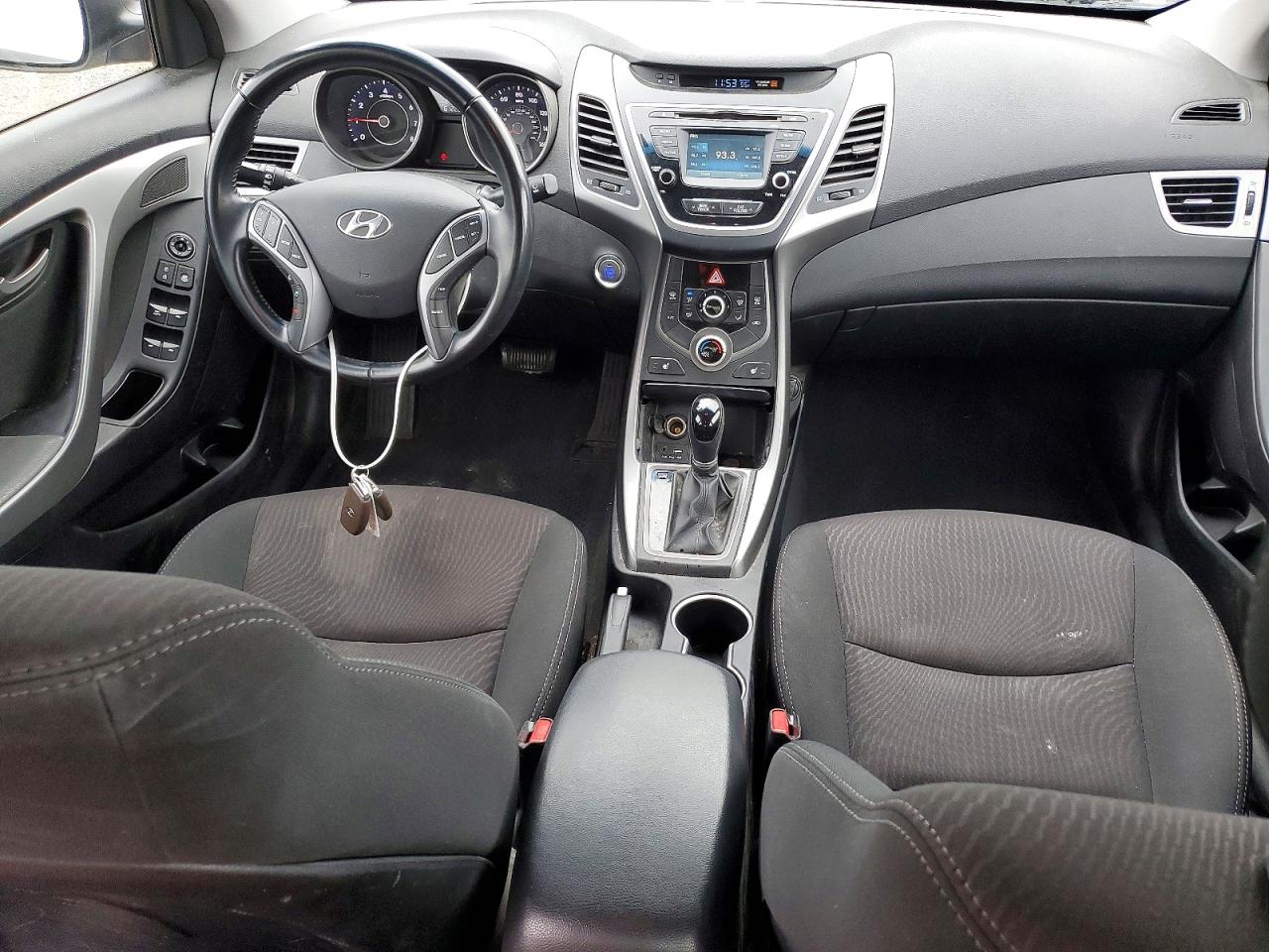 2016 Hyundai Elantra Value Edition Gray vin: 5NPDH4AE8GH685597