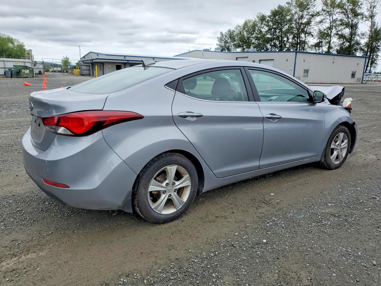 2016 Hyundai Elantra Value Edition Gray vin: 5NPDH4AE8GH685597