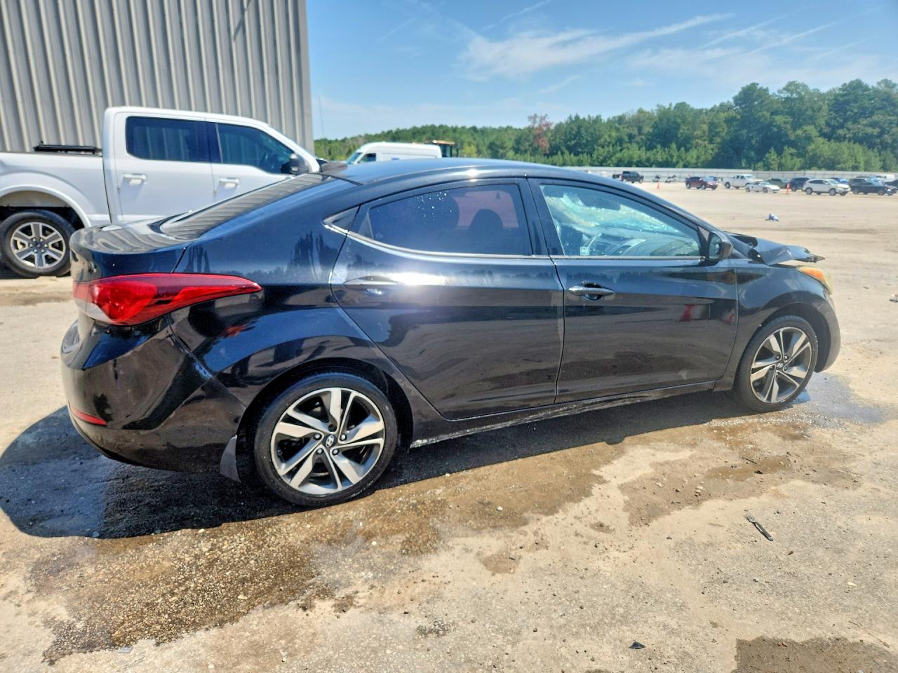2016 Hyundai Elantra Se Black vin: 5NPDH4AE8GH711700