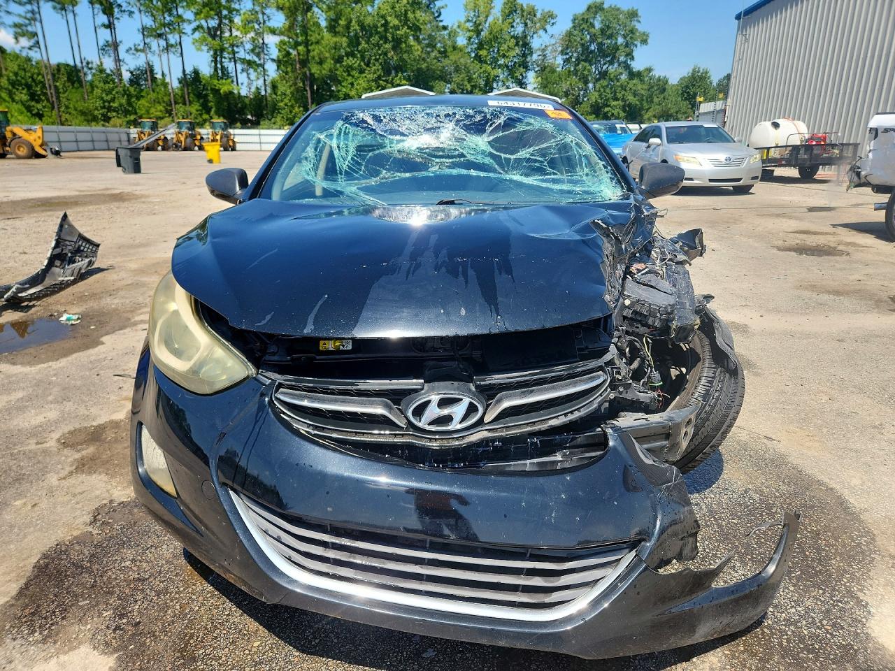 2016 Hyundai Elantra Se Black vin: 5NPDH4AE8GH711700