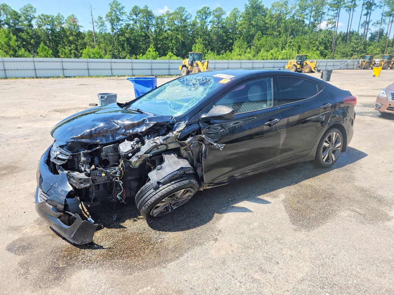 2016 Hyundai Elantra Se Black vin: 5NPDH4AE8GH711700