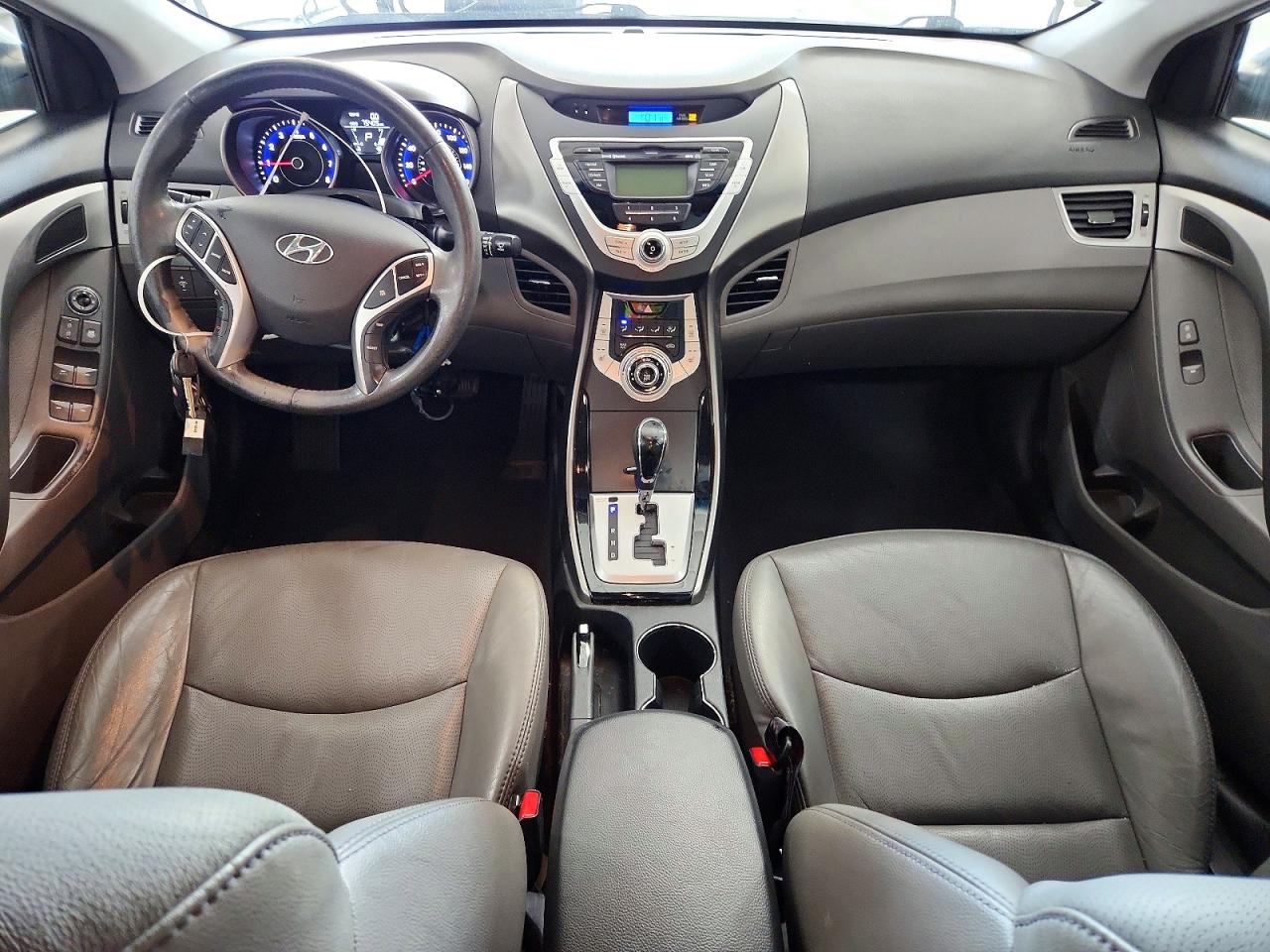 2011 Hyundai Elantra Limited Silver vin: 5NPDH4AE9BH002640