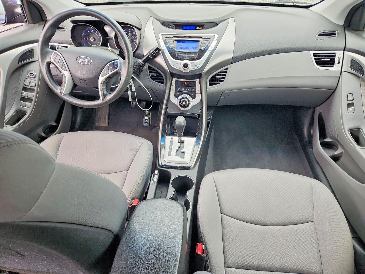 2011 Hyundai Elantra Gls Blue vin: 5NPDH4AE9BH011998