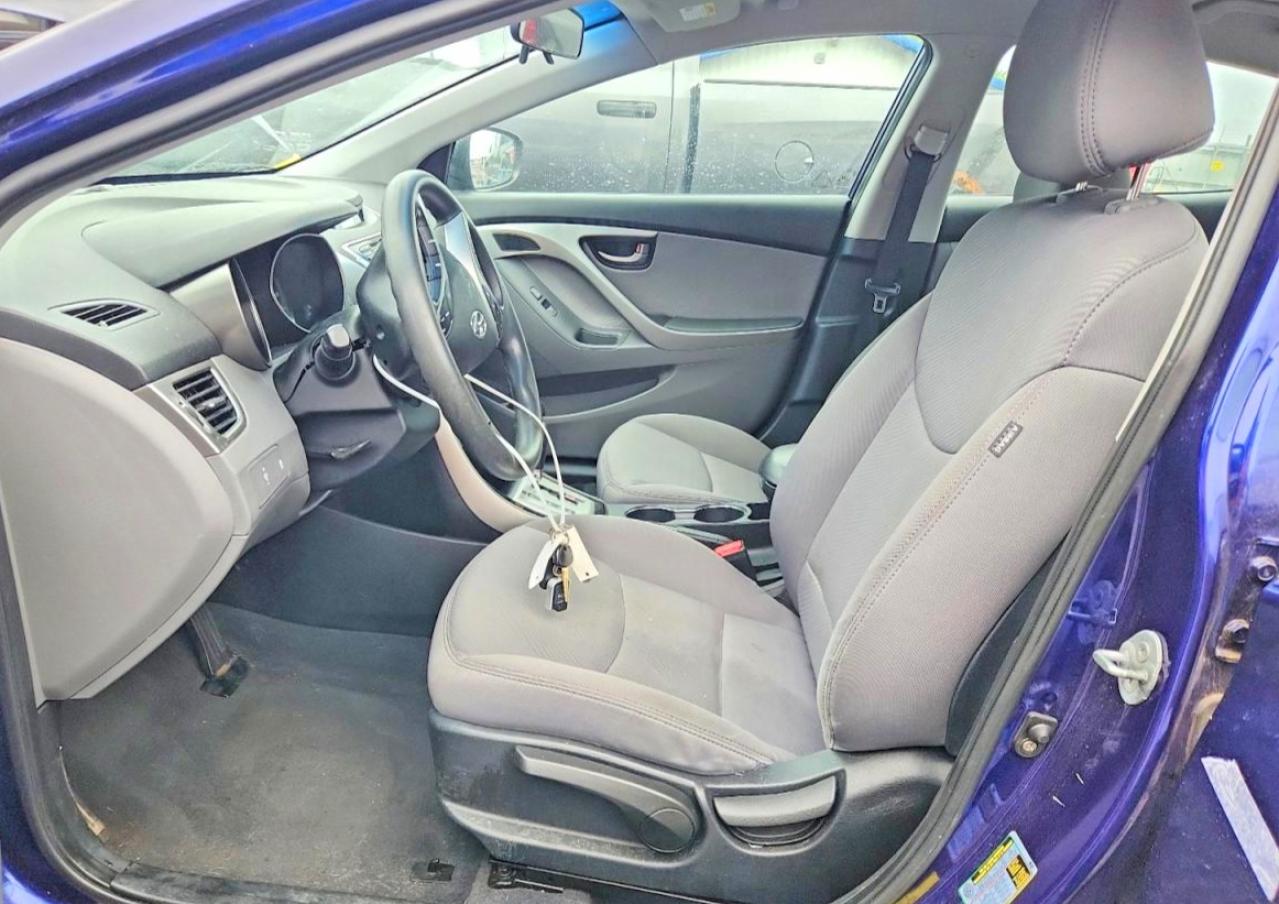 2011 Hyundai Elantra Gls Blue vin: 5NPDH4AE9BH011998