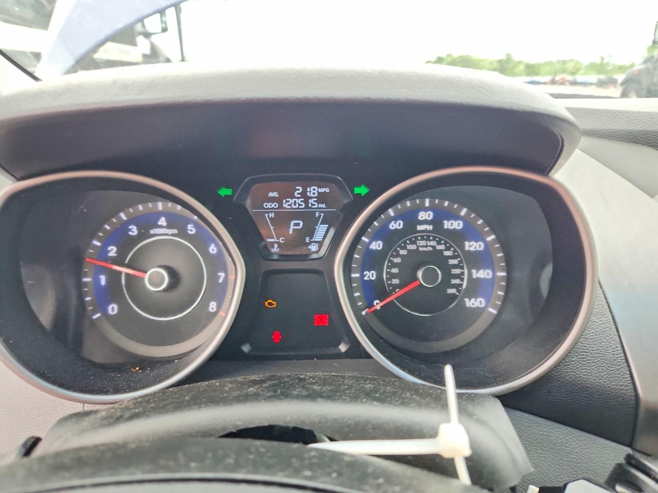 2011 Hyundai Elantra Gls Blue vin: 5NPDH4AE9BH011998