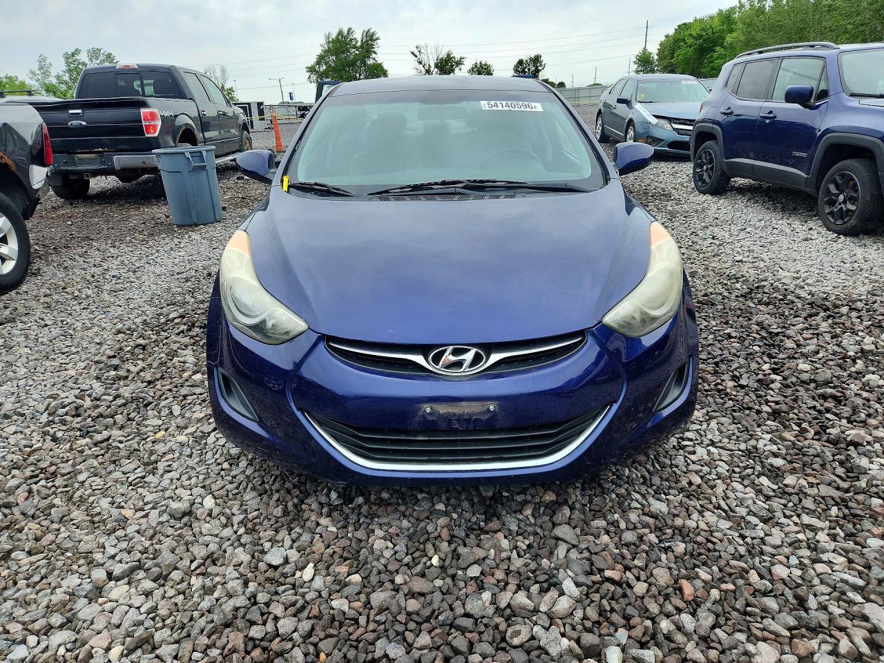 2011 Hyundai Elantra Gls Blue vin: 5NPDH4AE9BH011998