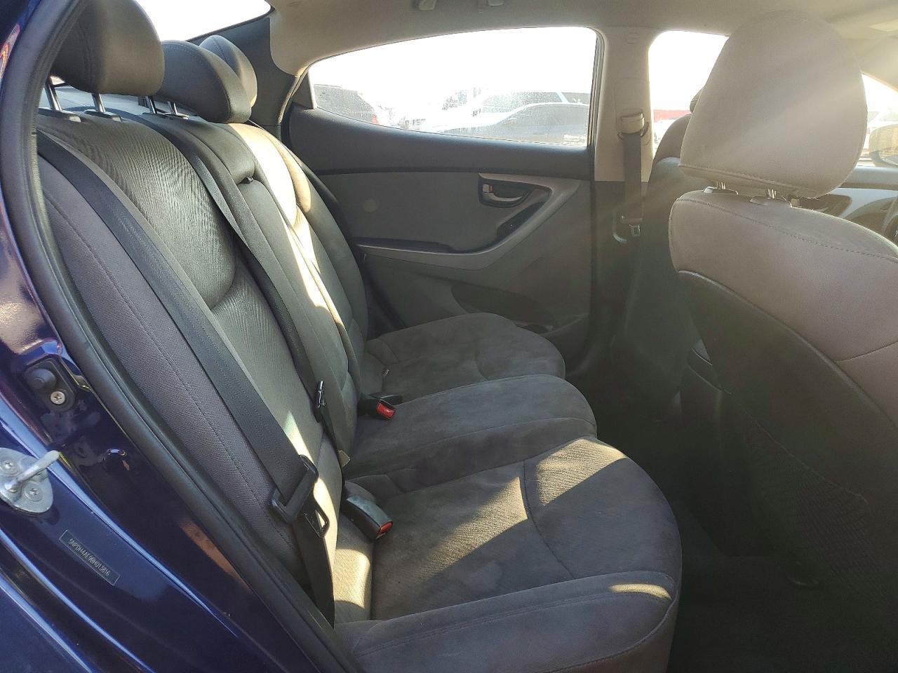2011 Hyundai Elantra Gls Blue vin: 5NPDH4AE9BH013816