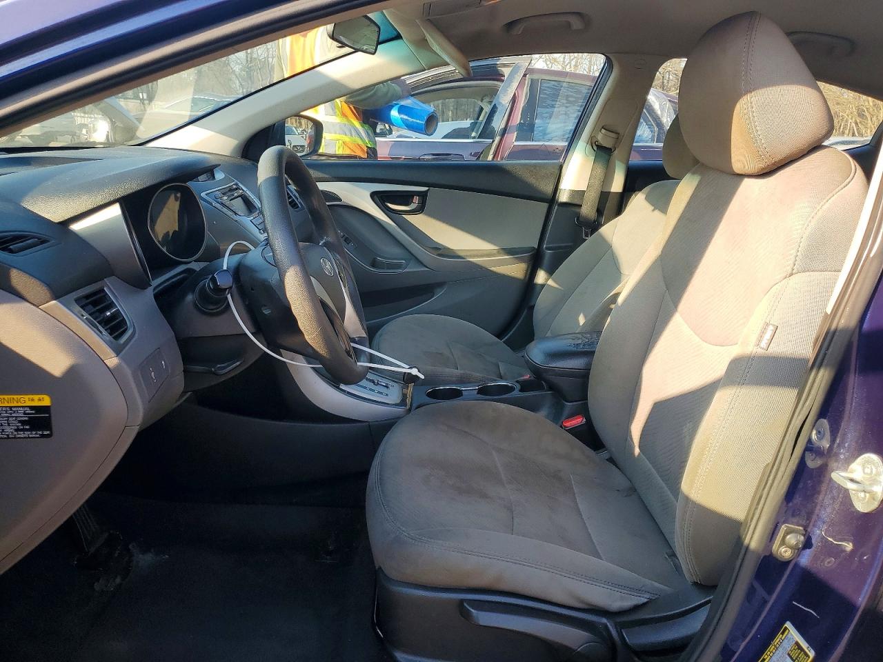 2011 Hyundai Elantra Gls Blue vin: 5NPDH4AE9BH013816