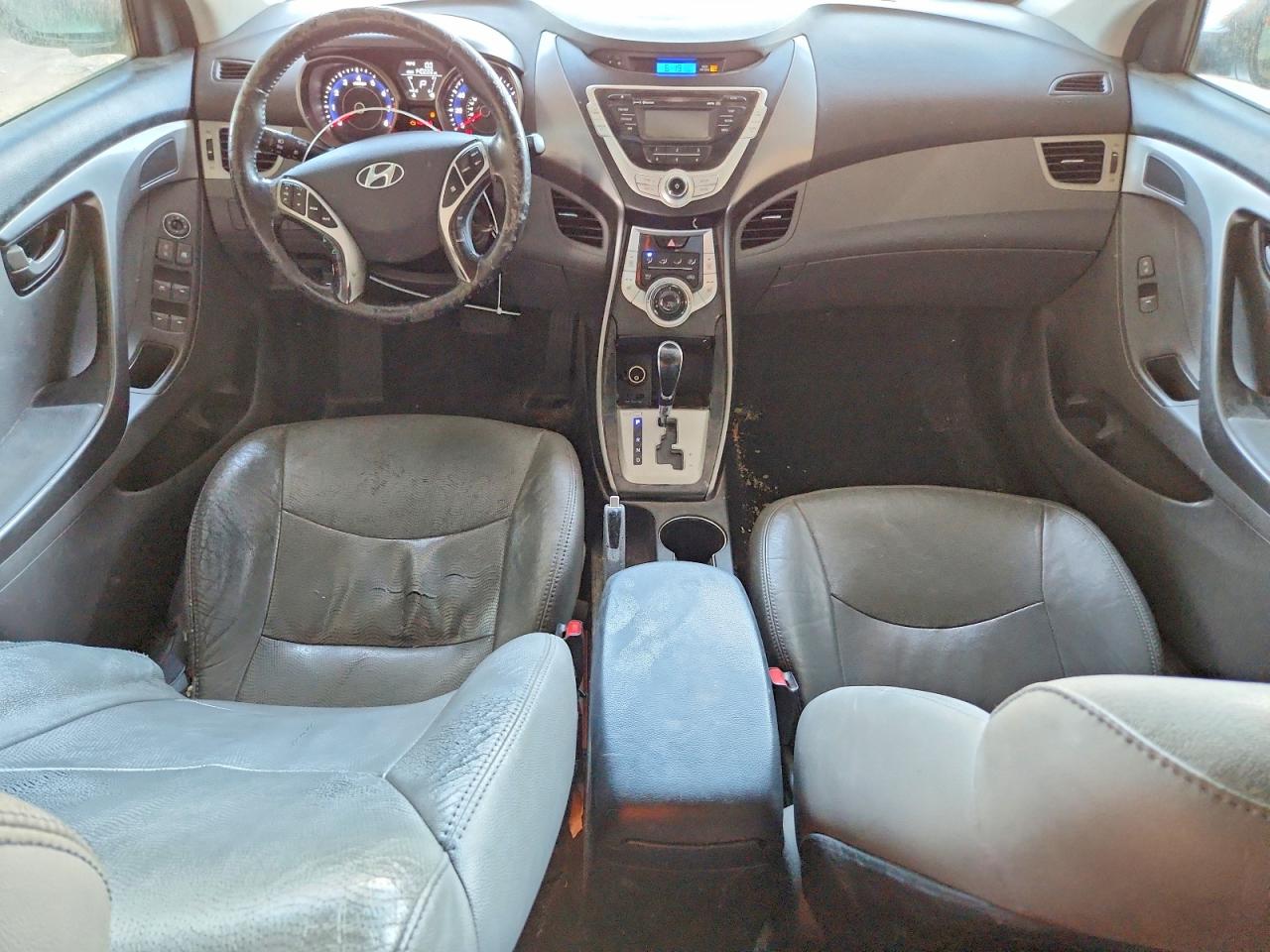 2011 Hyundai Elantra Limited Silver vin: 5NPDH4AE9BH043365