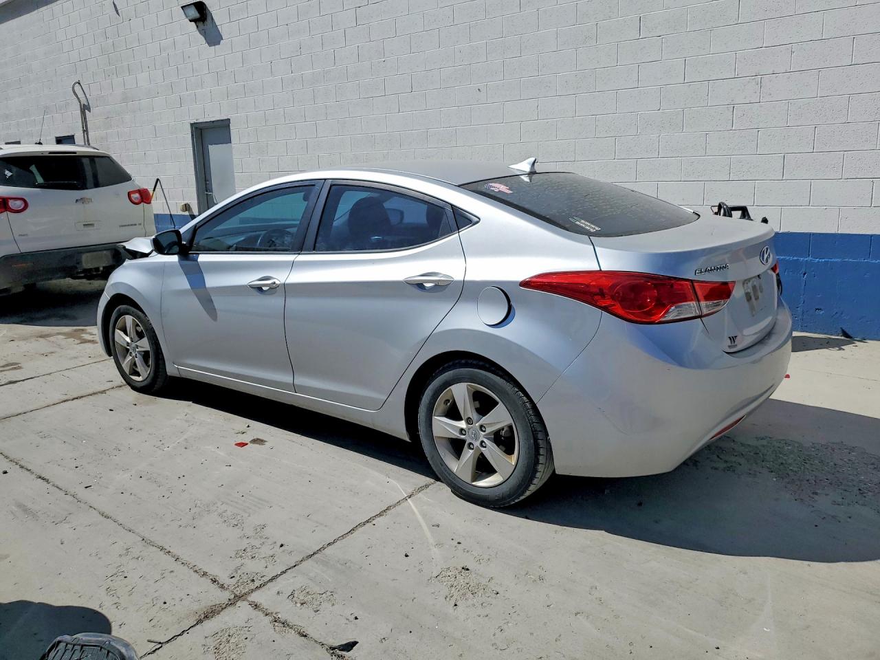 2011 Hyundai Elantra Gls Silver vin: 5NPDH4AE9BH051689