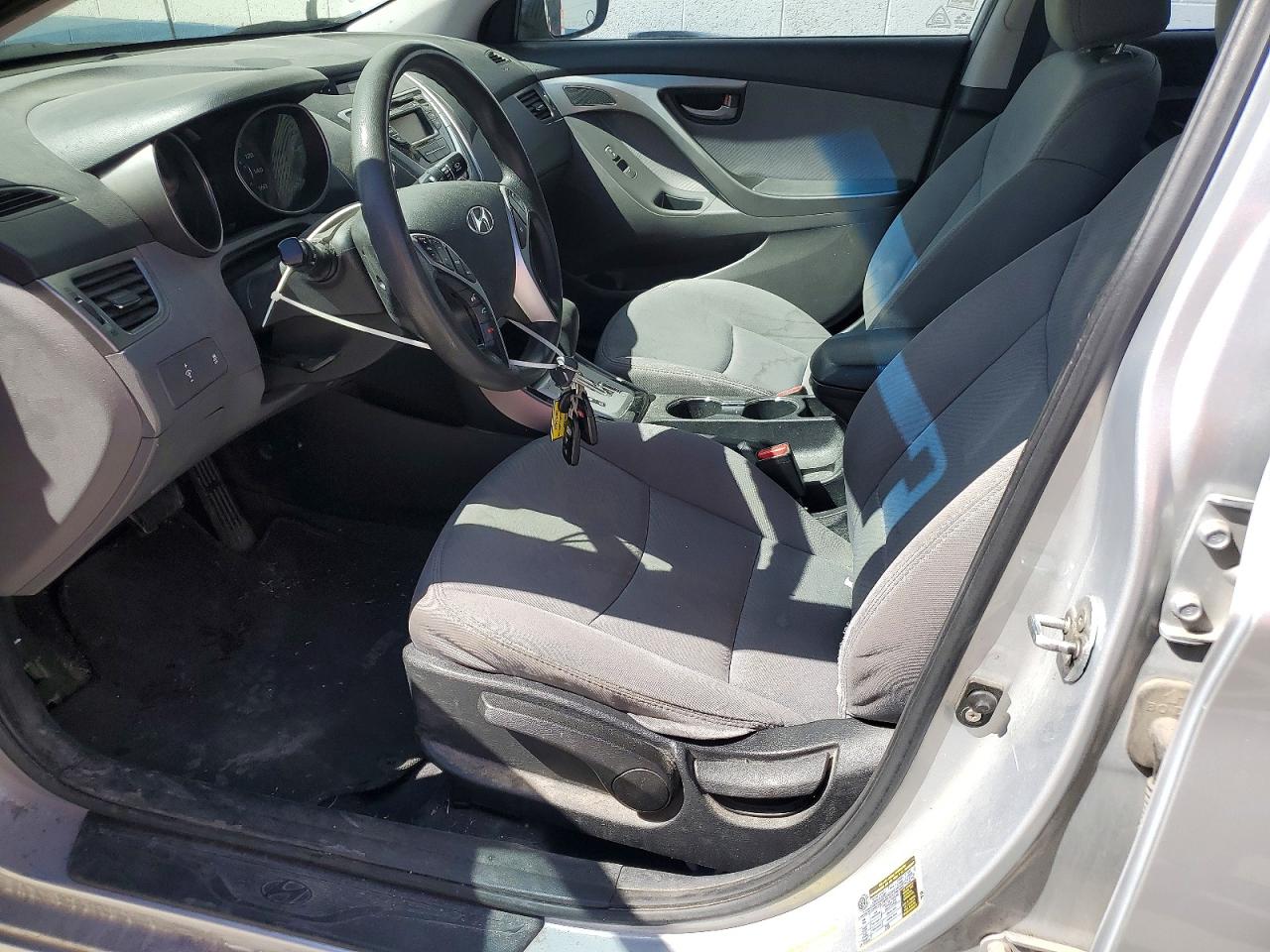 2011 Hyundai Elantra Gls Silver vin: 5NPDH4AE9BH051689