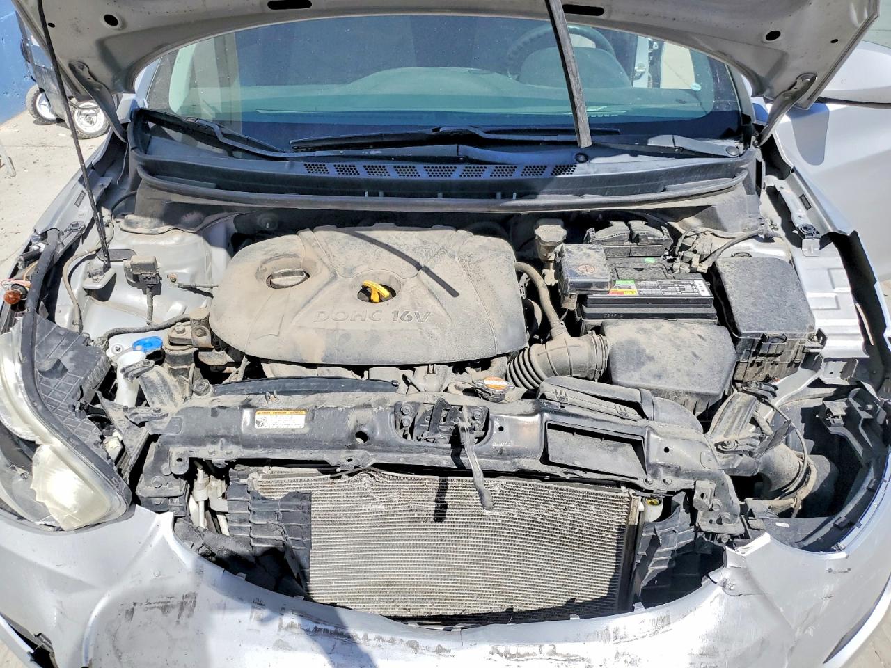 2011 Hyundai Elantra Gls Silver vin: 5NPDH4AE9BH051689
