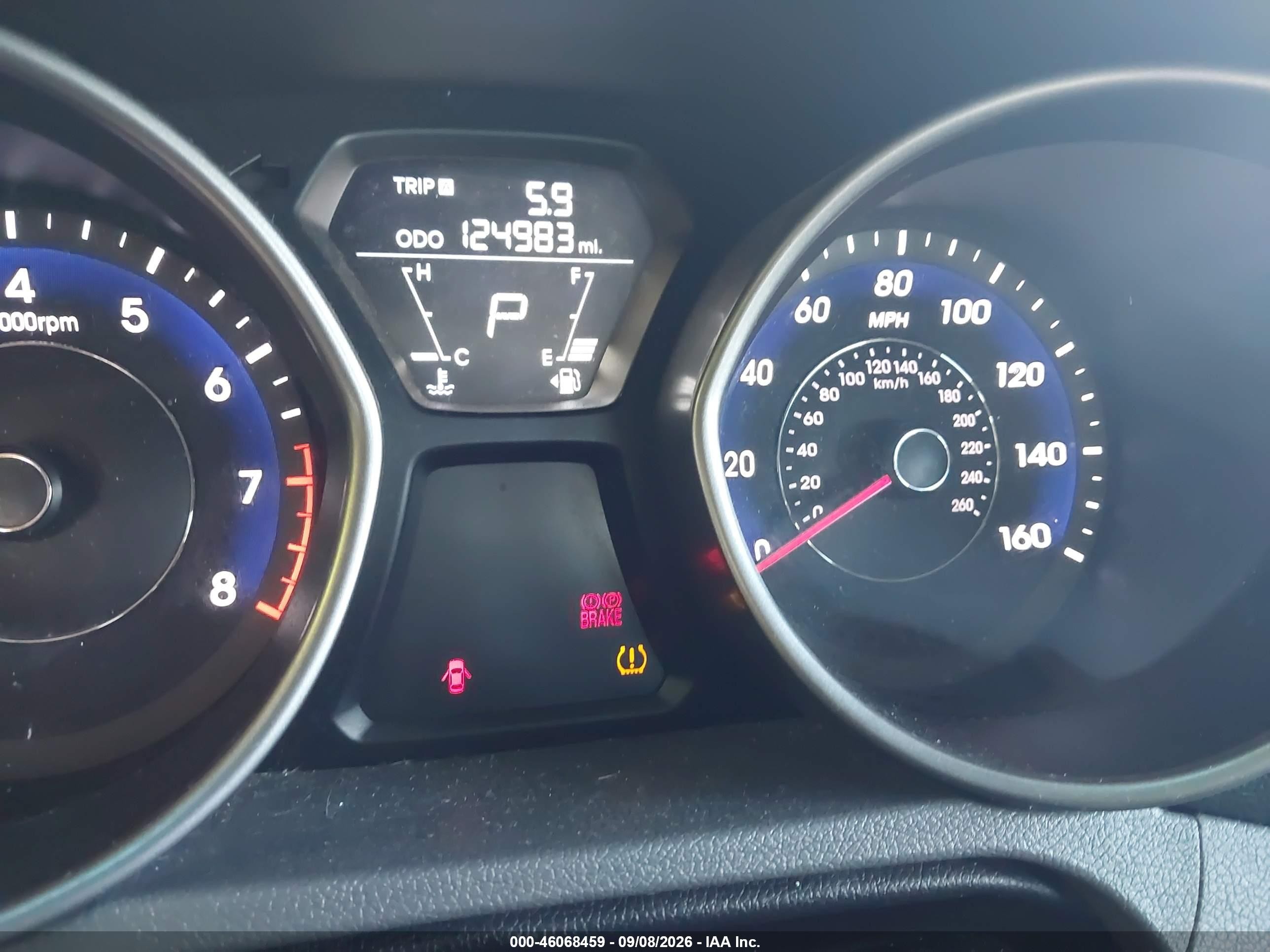 2011 Hyundai Elantra Gls Blue vin: 5NPDH4AE9BH059856