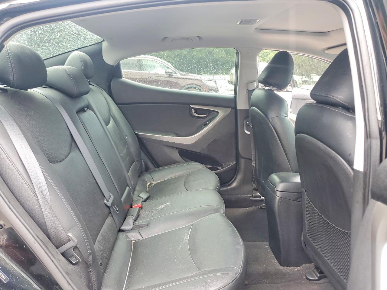 2011 Hyundai Elantra Limited Black vin: 5NPDH4AE9BH075944