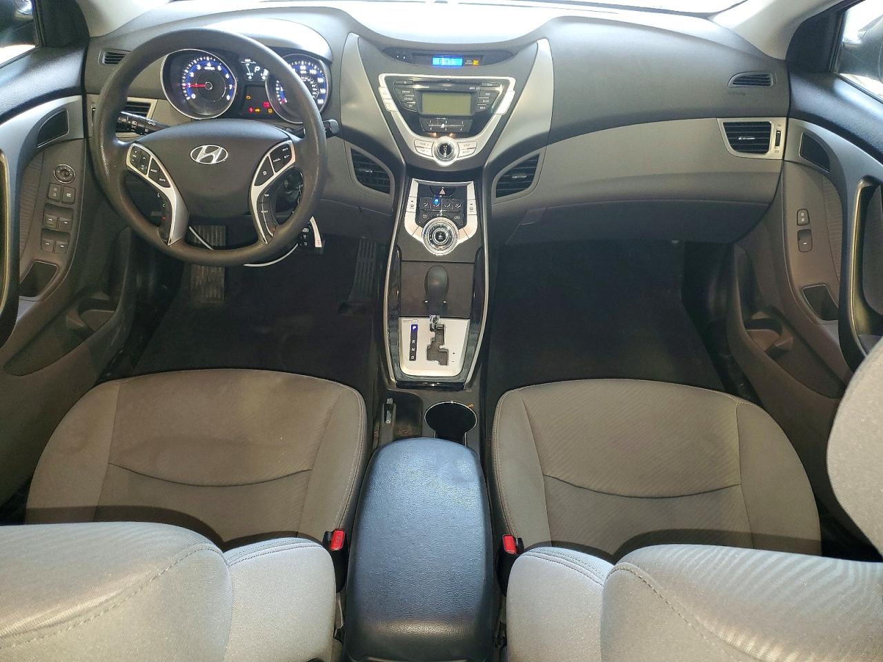 2012 Hyundai Elantra Gls Blue vin: 5NPDH4AE9CH069255