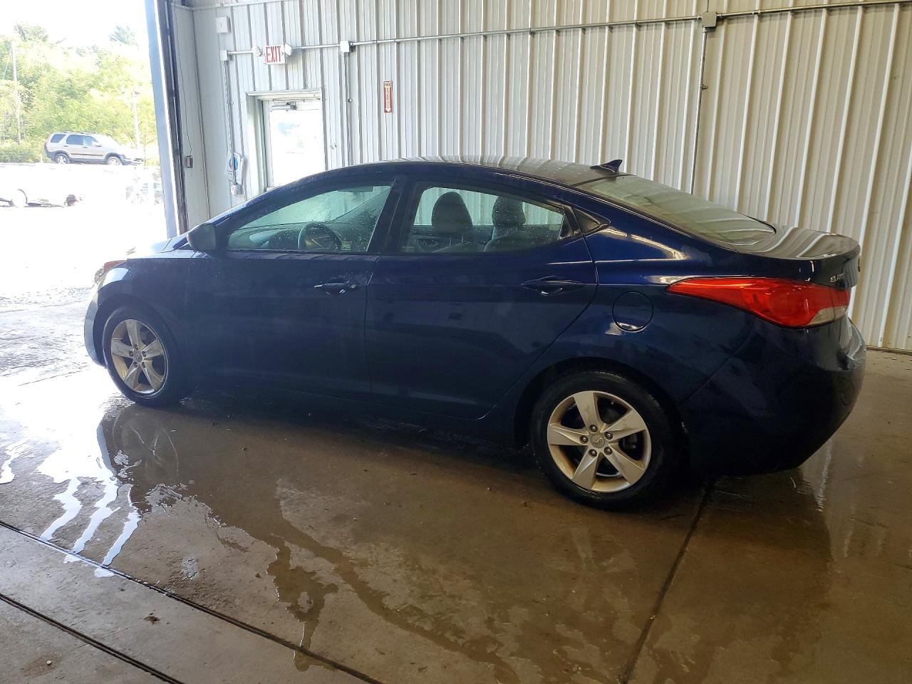 2012 Hyundai Elantra Gls Blue vin: 5NPDH4AE9CH069255