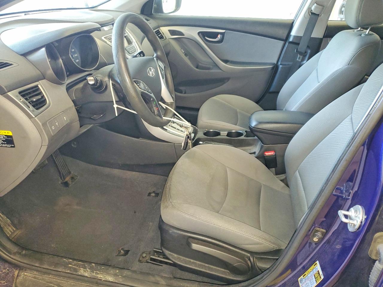 2012 Hyundai Elantra Gls Blue vin: 5NPDH4AE9CH069255