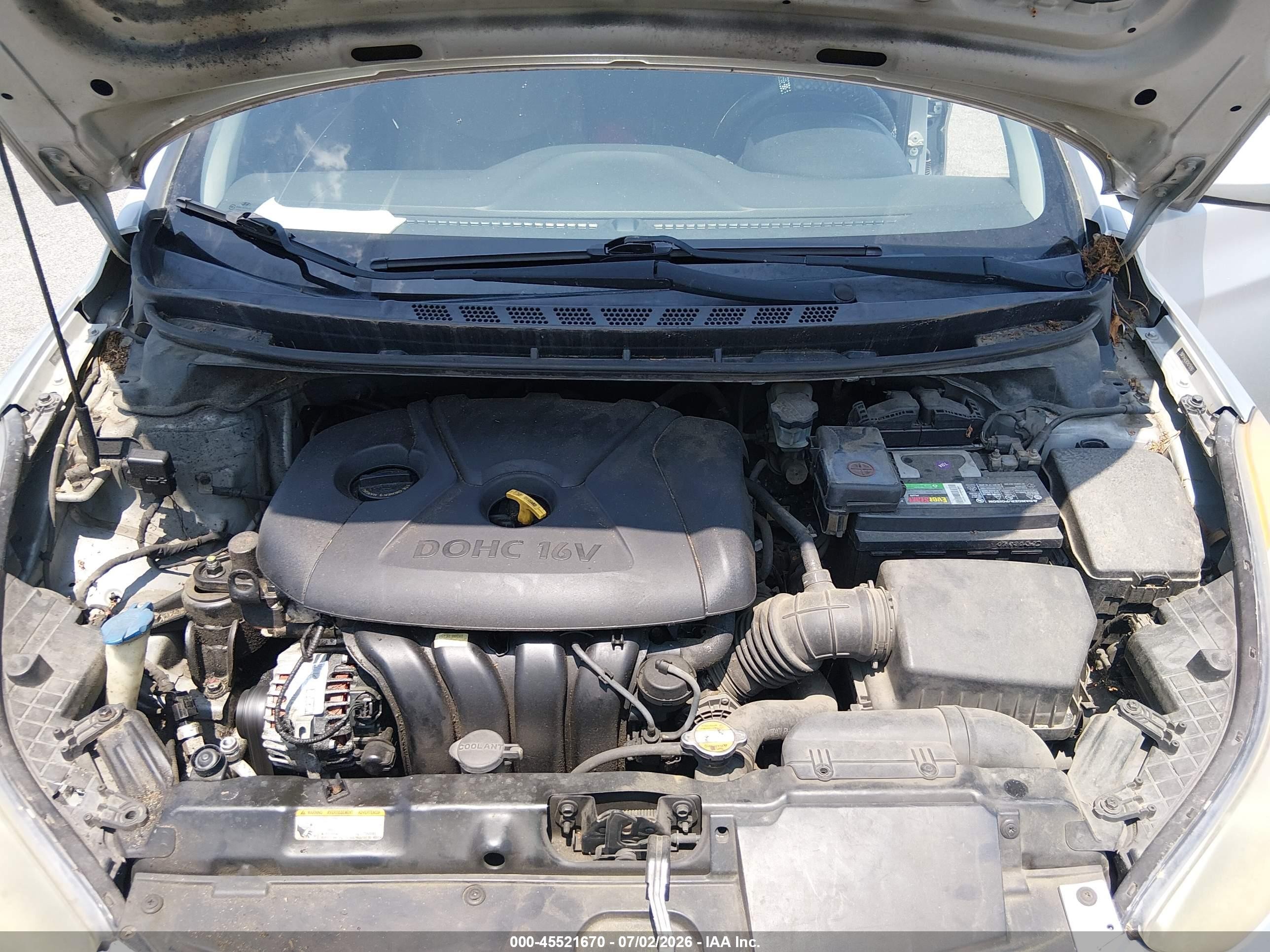 2012 Hyundai Elantra Gls Серый vin: 5NPDH4AE9CH079090