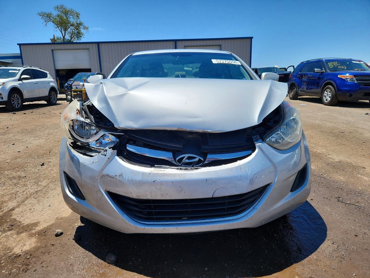 2012 Hyundai Elantra Gls Silver vin: 5NPDH4AE9CH080742