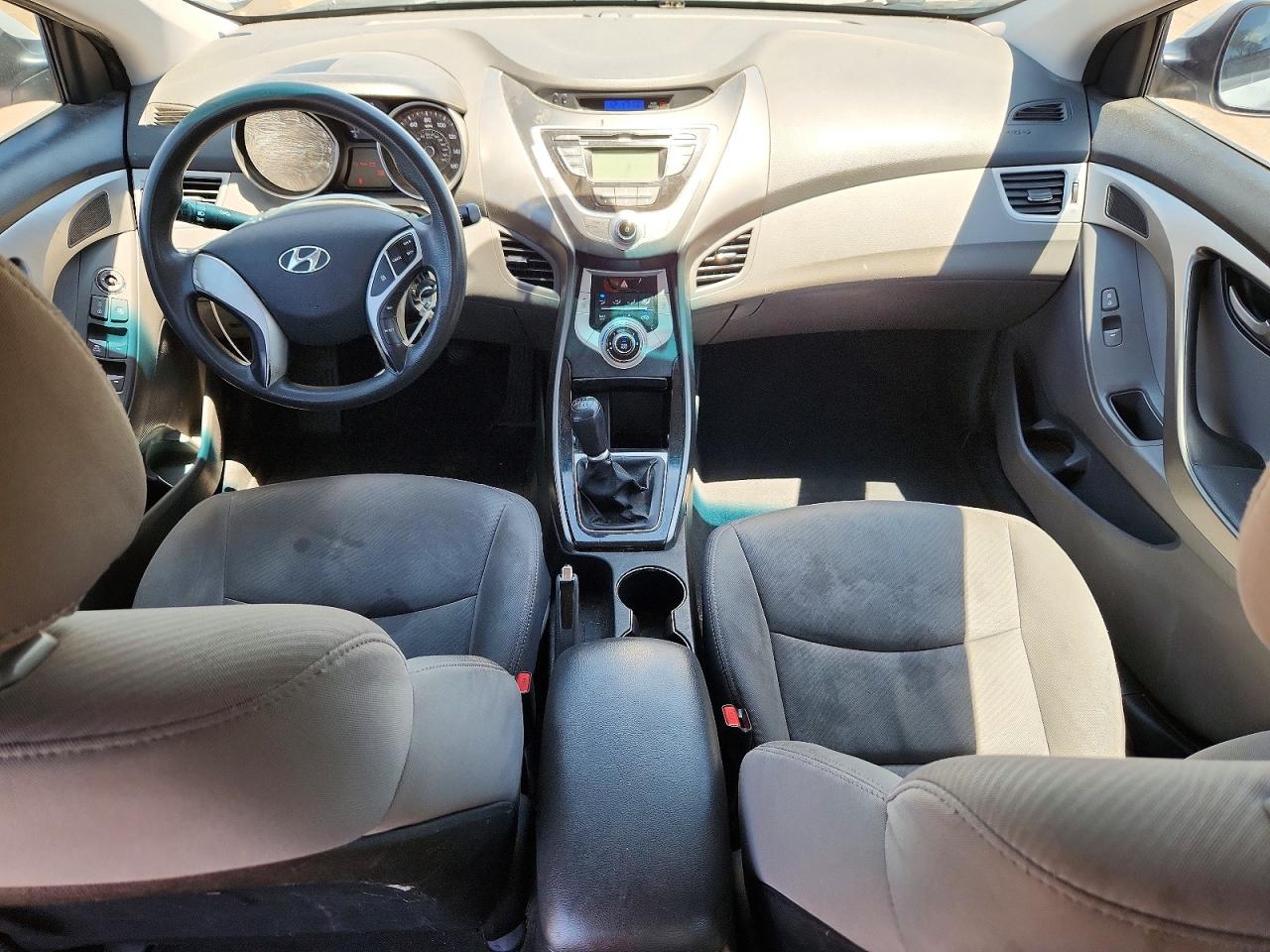 2012 Hyundai Elantra Gls Silver vin: 5NPDH4AE9CH080742