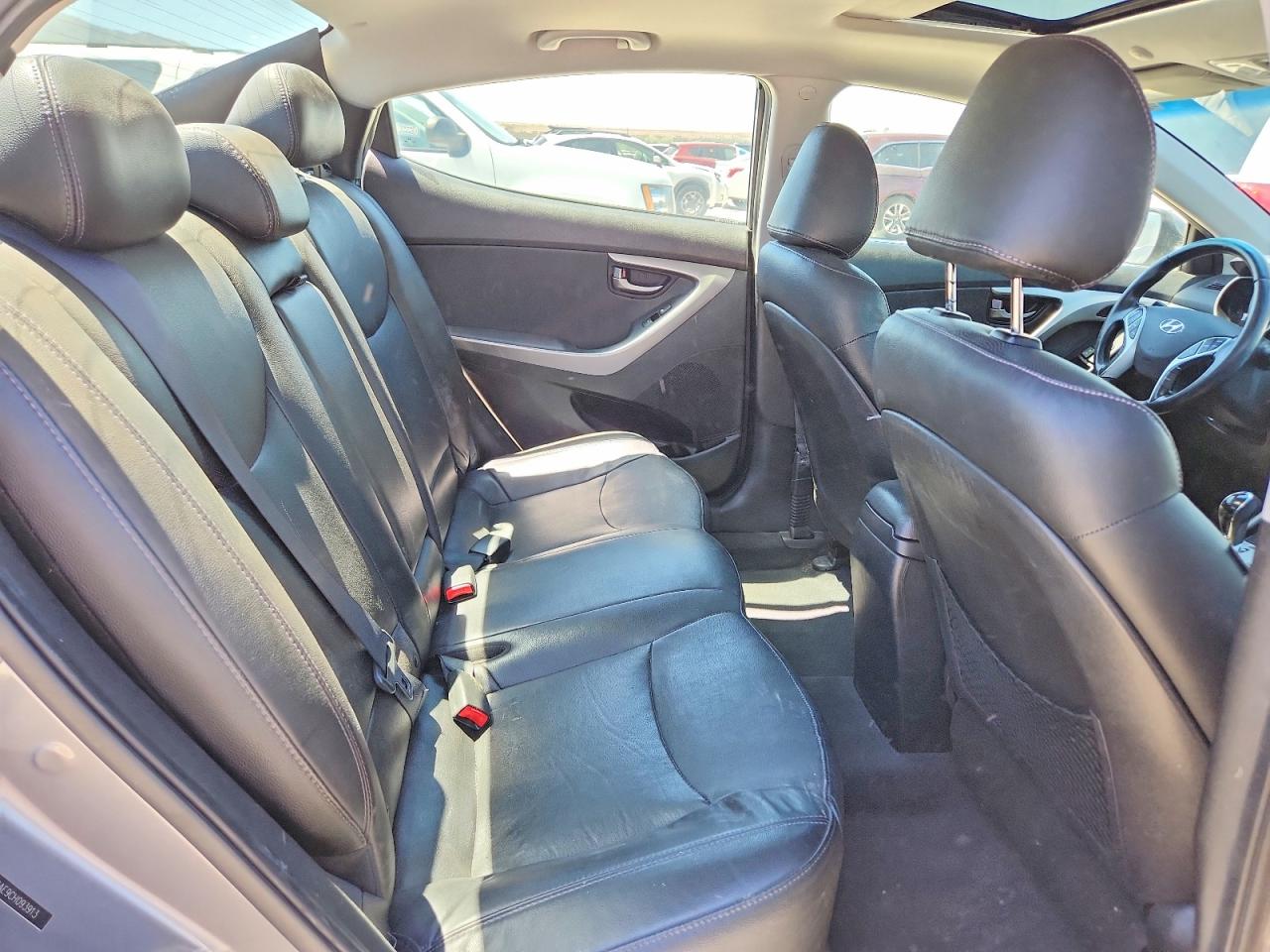 2012 Hyundai Elantra Limited Серый vin: 5NPDH4AE9CH093913