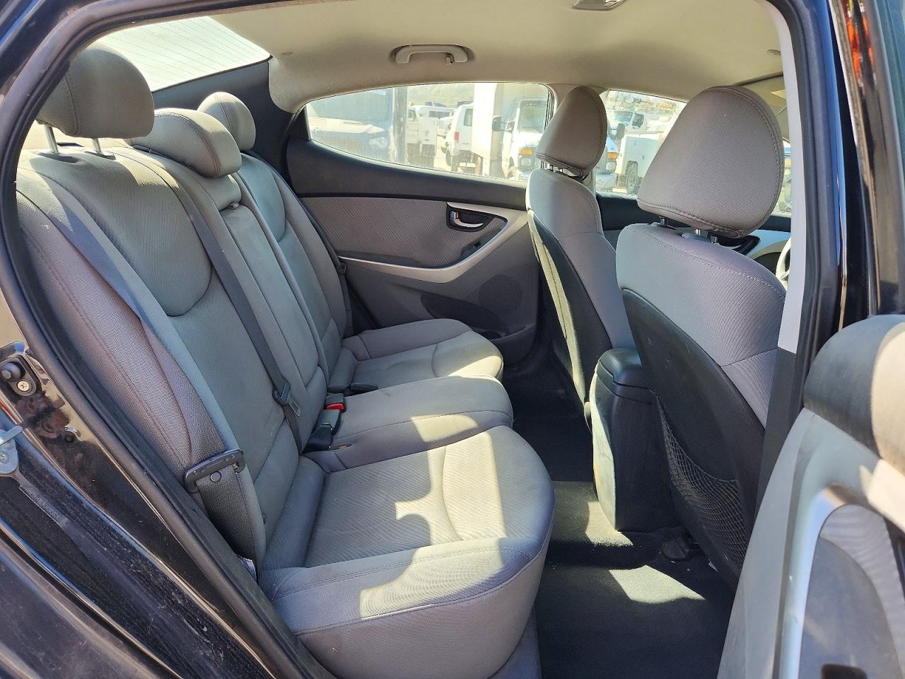 2012 Hyundai Elantra Gls Black vin: 5NPDH4AE9CH095824