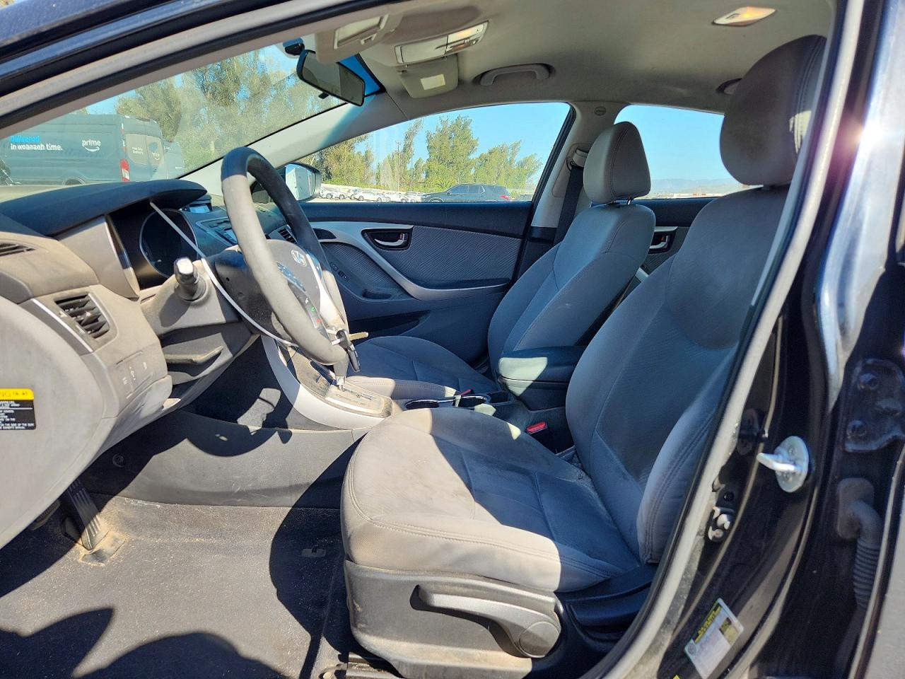 2012 Hyundai Elantra Gls Black vin: 5NPDH4AE9CH095824