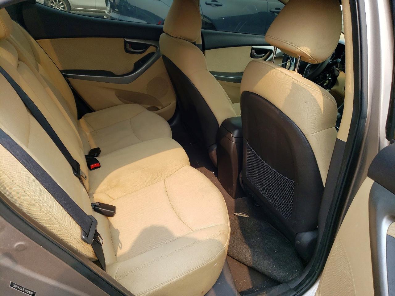 2012 Hyundai Elantra Gls Gray vin: 5NPDH4AE9CH108880