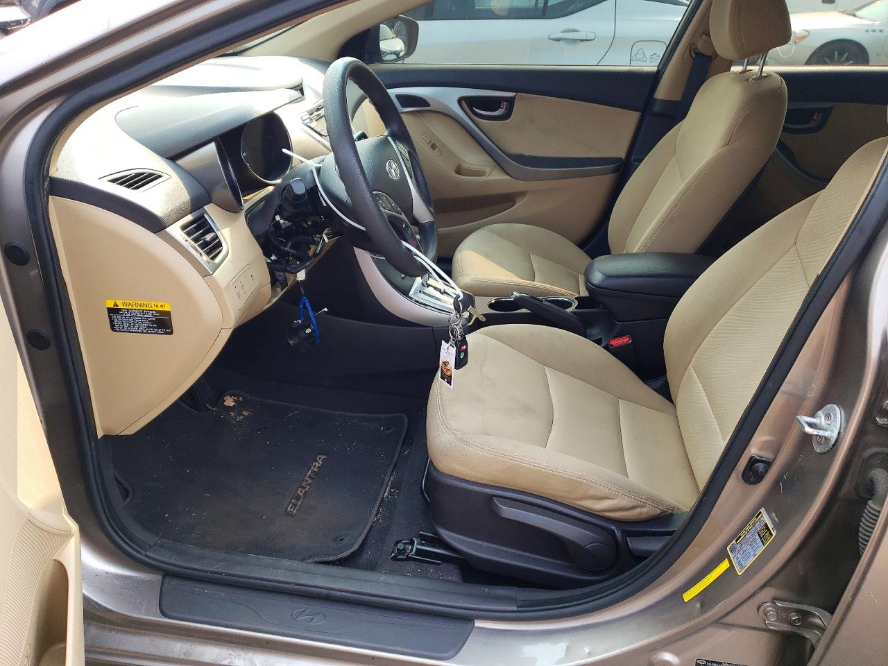 2012 Hyundai Elantra Gls Gray vin: 5NPDH4AE9CH108880