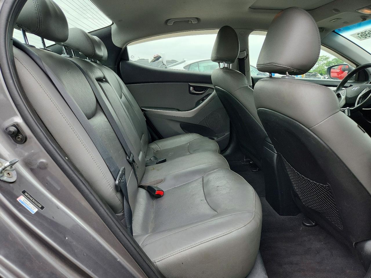 2012 Hyundai Elantra Limited Gray vin: 5NPDH4AE9CH108958