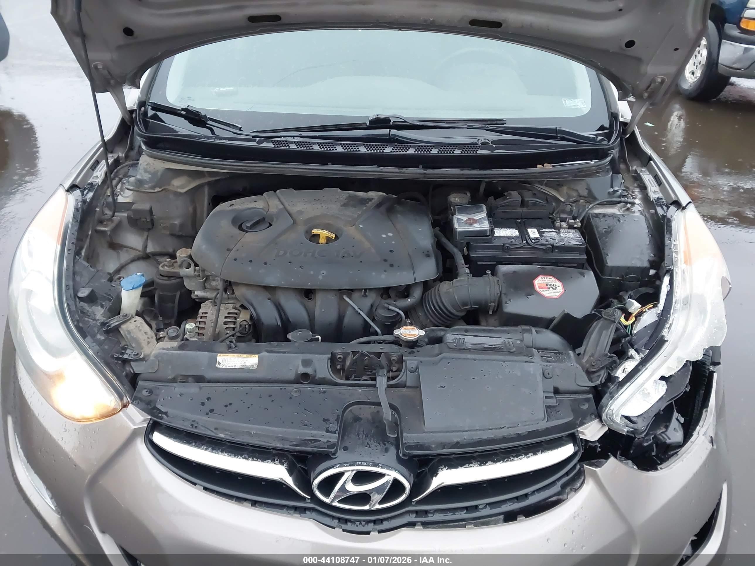 2012 Hyundai Elantra Limited Gray vin: 5NPDH4AE9CH111570