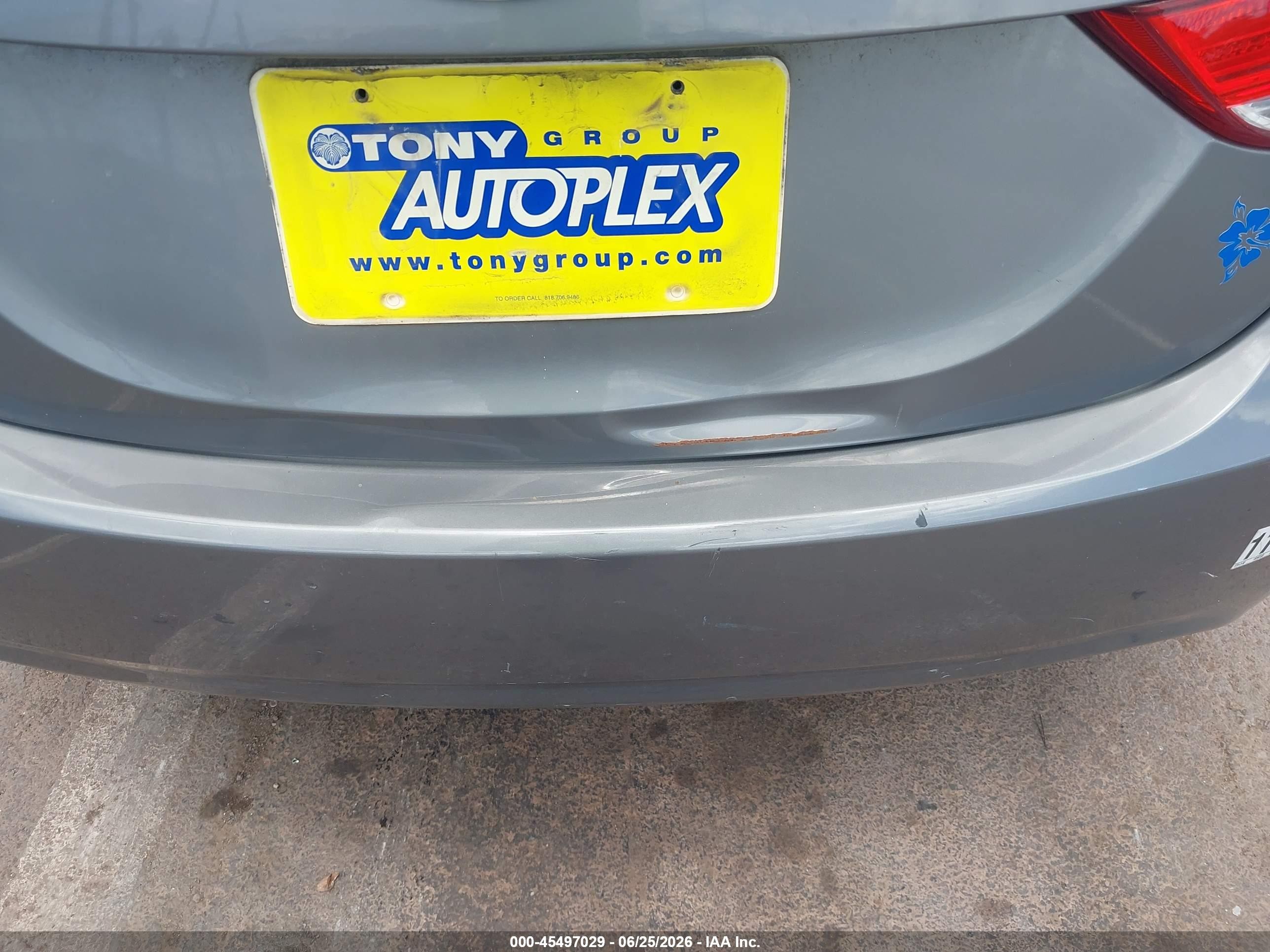 2012 Hyundai Elantra Gls Серый vin: 5NPDH4AE9CH119233