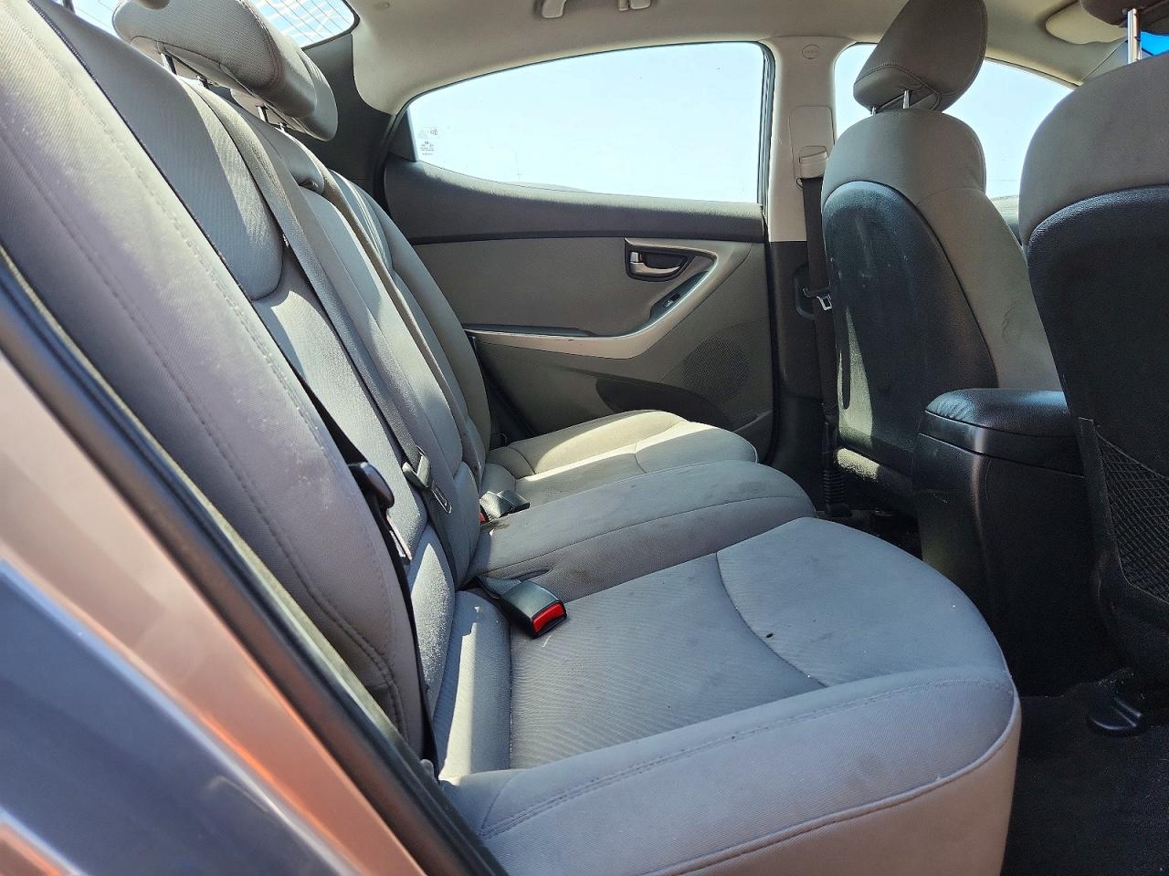 2012 Hyundai Elantra Gls Gray vin: 5NPDH4AE9CH125663