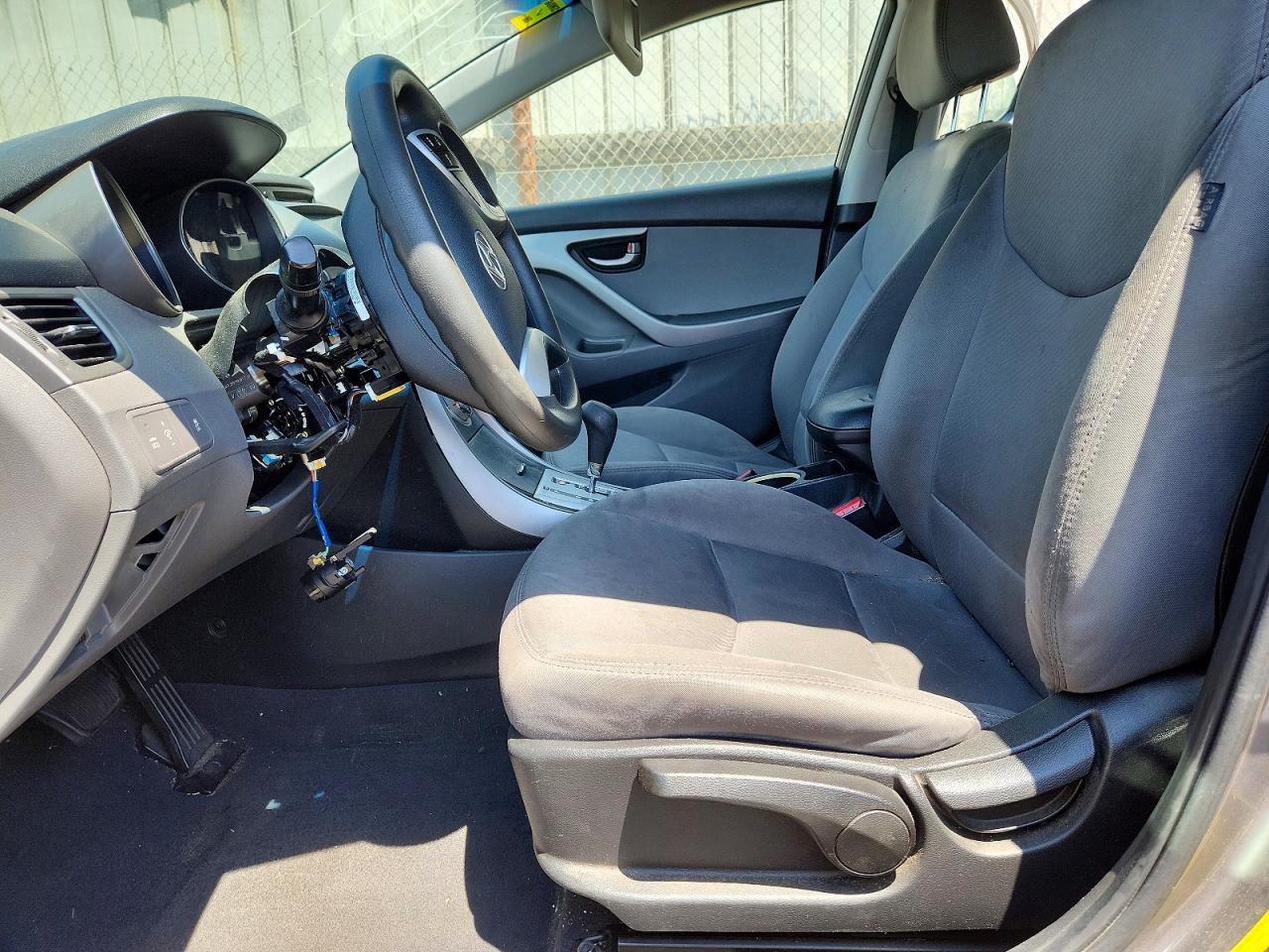 2012 Hyundai Elantra Gls Gray vin: 5NPDH4AE9CH125663
