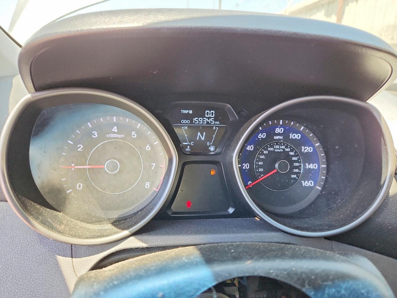 2012 Hyundai Elantra Gls Gray vin: 5NPDH4AE9CH125663