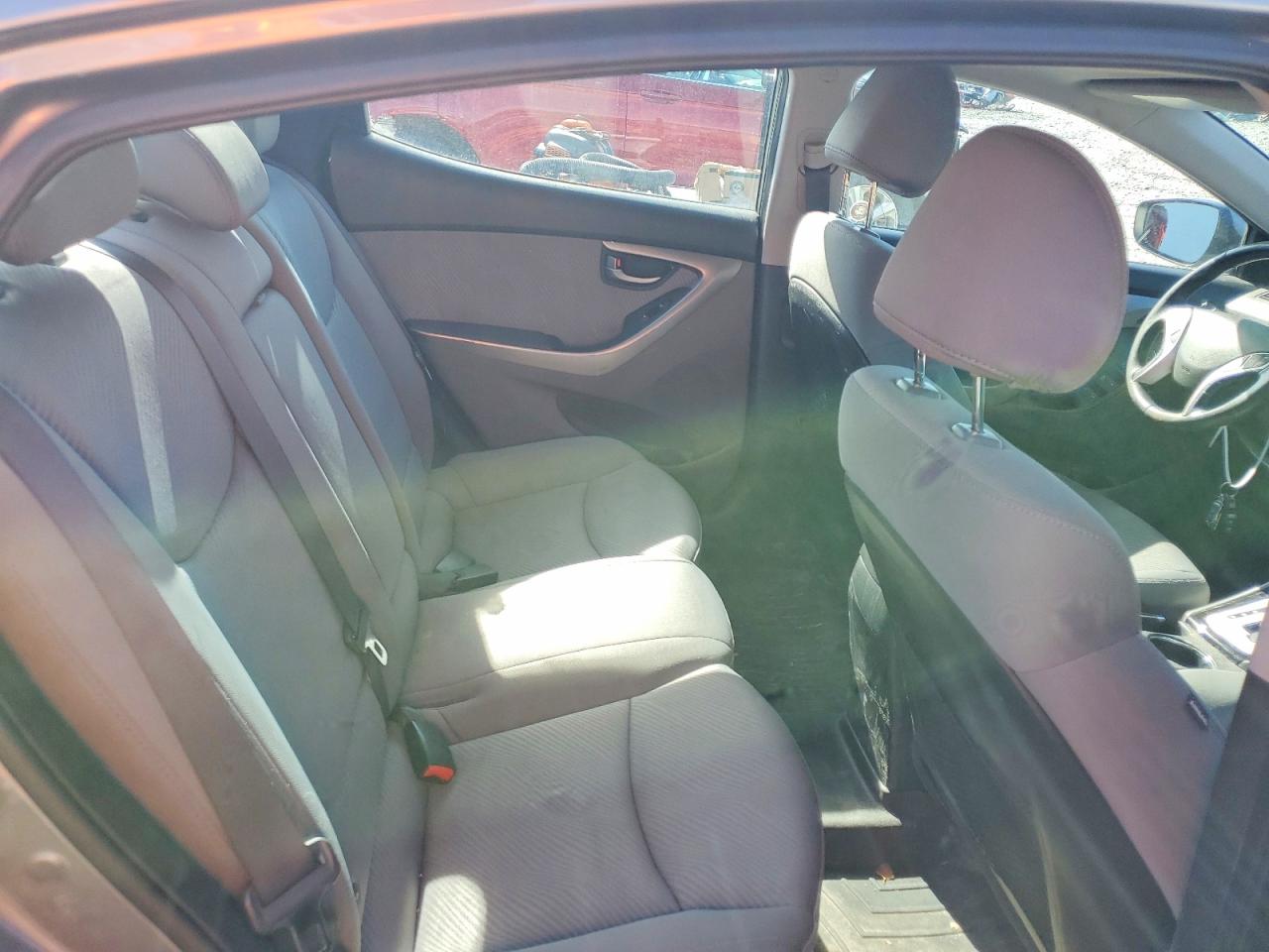 2012 Hyundai Elantra Gls Gray vin: 5NPDH4AE9CH130572